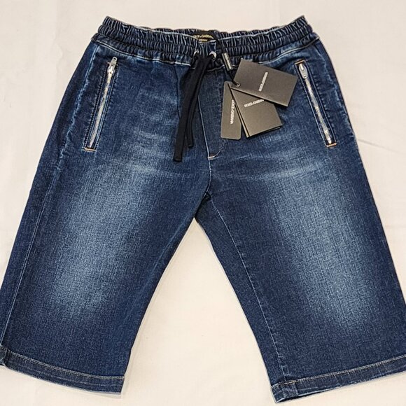 Band New Kid's Dolce and Gabbana Denim Shorts - Picture 1 of 8